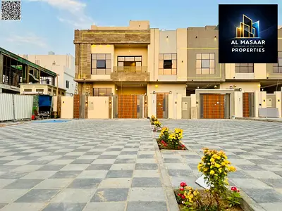 Own a two-story villa with a roof terrace and 22-meter outdoor terrace, European design, high-end finishing, at an attractive price including registra