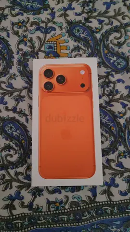 Iphone 17pro max 256gb orange sealed