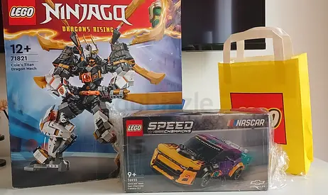 Lego Ninjago + Speed champion bundle