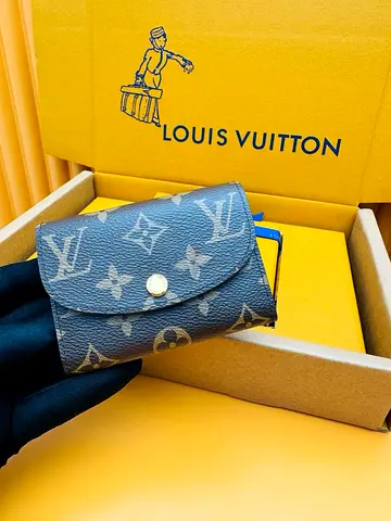 Louis Vuitton Monogram Canvas Compact Wallet - Small Coin/Key Pouch