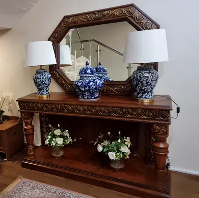 Beautiful console table from Home Center