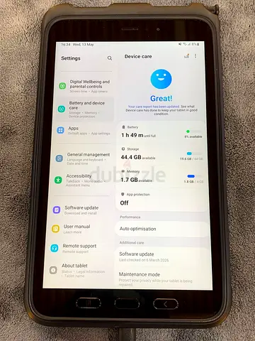 Samsung Tab Active 3 64gb 4gb WiFi + Cellular