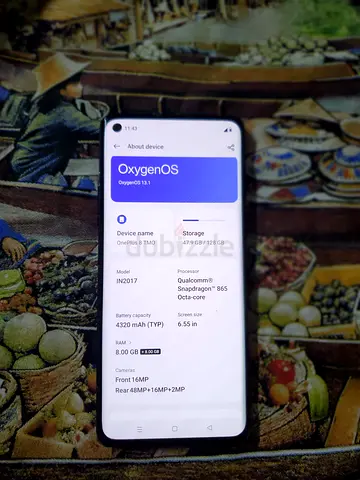 OnePlus (OxygenOS) smartphone in good working condition