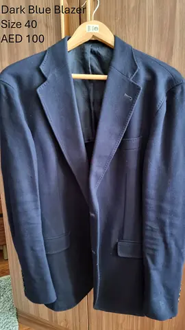 Dark Blue Mens Blazer Size 40