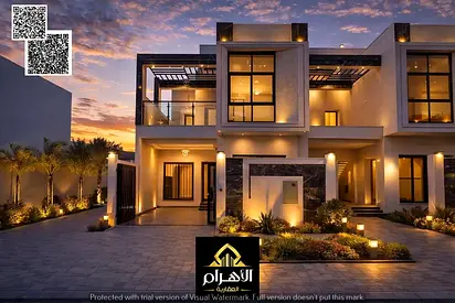 Residential and investment opportunity | Own a luxury villa in Al Yasmin, Ajman | 4 master bedrooms + maid's room | Competitive price including regist