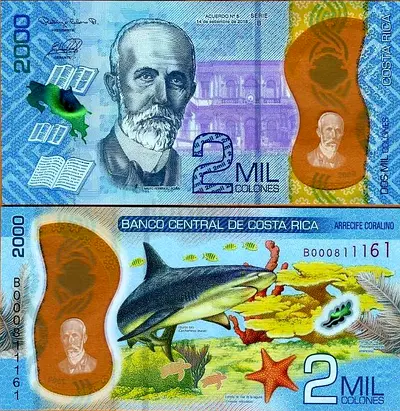 Banknote Costa Rica