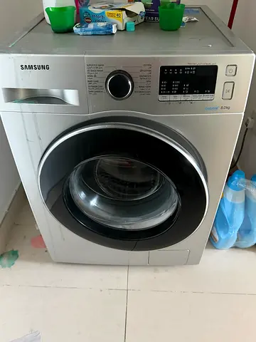 Samsung Front Load Washing Machine - 7kg, Silver (Good Condition)
