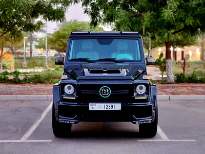 G63 2013 GCC Modified Brabus 800 Tiffany interior
