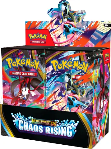 Pokémon TCG Chaos Rising Mega Evolution Booster Box - Sealed
