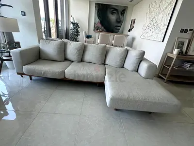 As A New Condition High Quality West elm Newport feather 🪶 filled L Shape Sofa