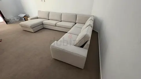 Ikea kivik U Shape Sofa Beige Excellent Condition