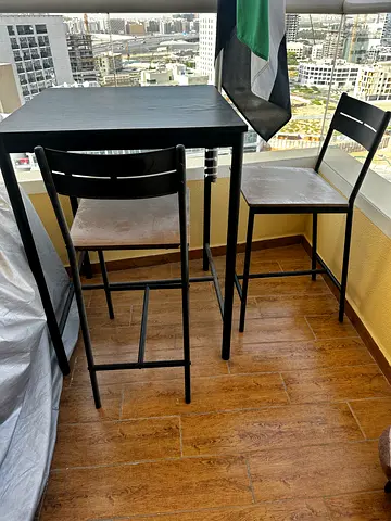 IKEA outdoor hight table  chairs