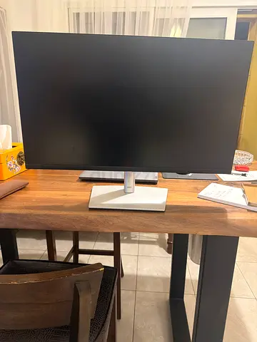 Sleek Desktop Computer Monitor with Stand