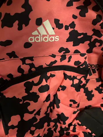 Adidas pink camo backpack — good condition