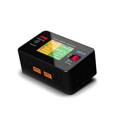 HOTA P6 600W 15A 1-6S DC DUAL Smart Charger A P6 600W 15A 1-6S DC