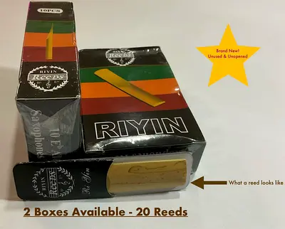 Brand New Saxophone Reeds (2.0 Thickness)