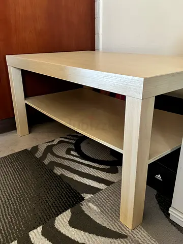 Coffee table beige living room 50 aed