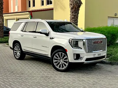 22 GMC Yukon Denali, Warranty Until 2032, GCC Specs, Free Service, Original Paint, Perfect Condition