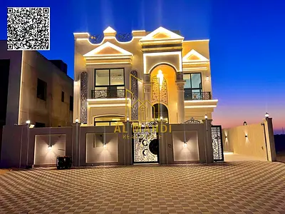 فيلا كلاسيك للبيع في الحليو 2 عجمان | 5 غرف ماستر مع المكيفات شامل  وقريبة من جميع الخدمات