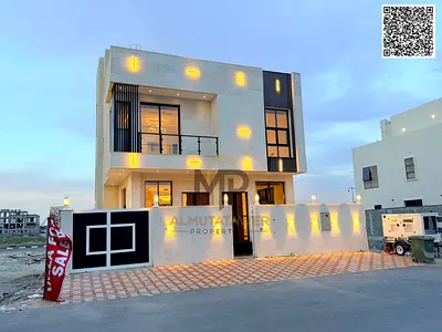 Modern villa with an indoor pool next to a garden, price includes fees, electricity, water, and air conditioning. Ready for immediate occupancy.