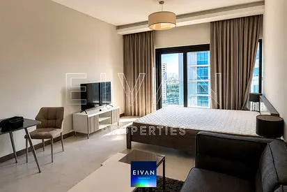 Furnished Studio | Canal & Burj Views | Rooftop Pool