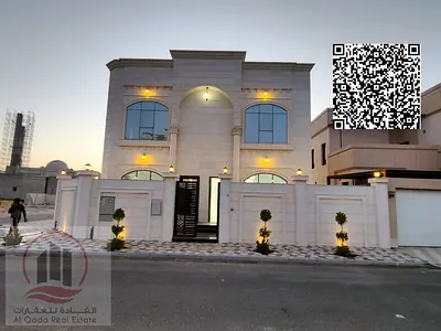 For sale in Al-Aliya: Corner villa with 5 rooms and a roof terrace at a special price including electricity, water, and air conditioning.