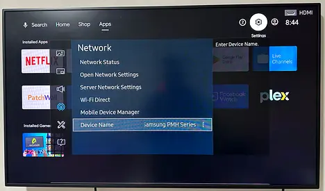 SAMSUNG 43” LED PMH SERIES IN PERFECT CONDITION