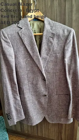 Mens Casual Blazer by Concrete Egypt