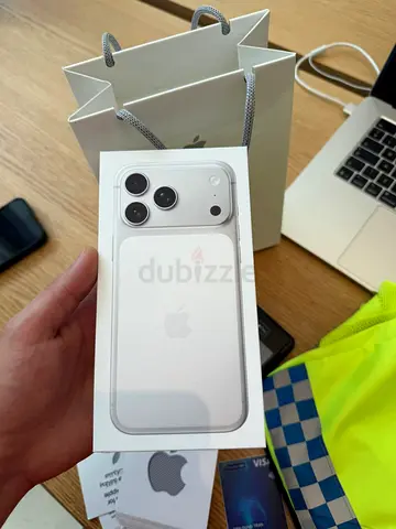 Iphone 17 pro max 256gb new bought from apple dubai mall with bill