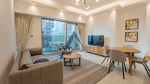 Luxury 1Bed + Maid | Monthly Bills Inc | Low Floor