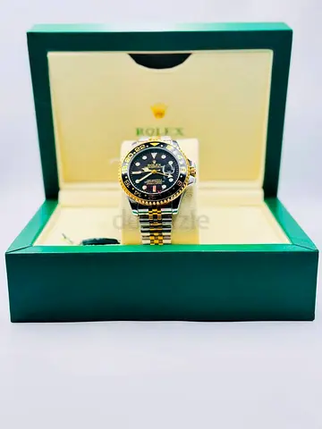Rolex GMT Master II Two-Tone Mens Watch with Box