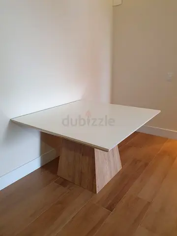 Modern Statement Dining Table with Soft Curves and Sculptural Form