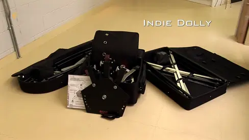 IDS Indie-Dolly Universal Camera Dolly - Curved  Straight Track, Like New