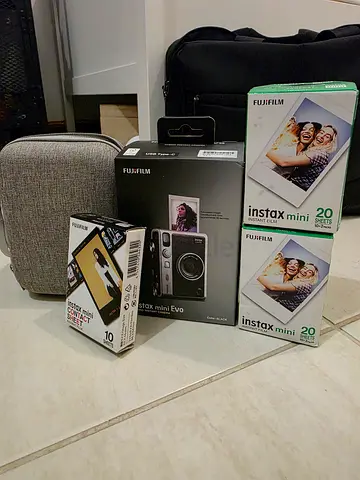 Fujifilm Instax Mini EVO Hybrid Instant Camera (Bundle)