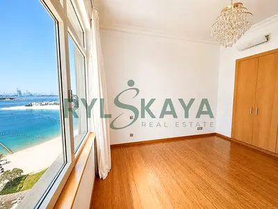 Full Palm & Sea Views | Sun-Filled & Spacious