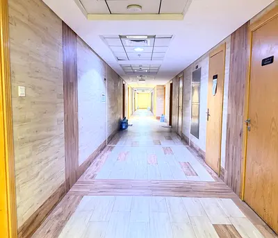 NO DEPOSIT CASH 1BHK WITH CAR PARKING FREE WITH 2 WASHROOMS IN MUWAILEH