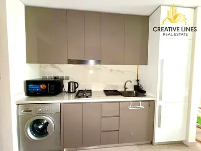 Creek view // Fully-Furnished studio apartment // Ready to move // With all amenities // Higher floor