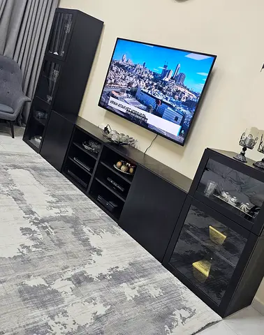 TV unit set IKEA like new