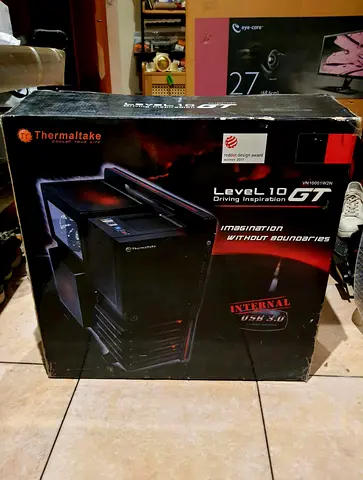 Thermaltake Level 10 GT PC Case - Full Tower (boxed). Brandnew. AED 550 Only.