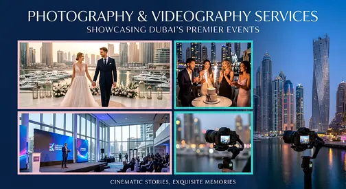 Professional Media Production Services in Dubai Marina | Photography  Videography Solutions