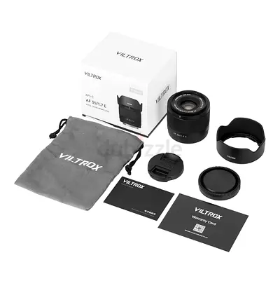 Viltrox AF 35mm f/1.7 E Lens with Box, Caps, Hood and Pouch - Excellent Condition
