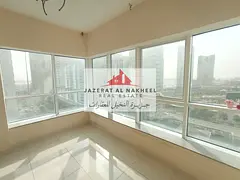 Two-bedroom apartment with a living room for rent on Al Taawun Street