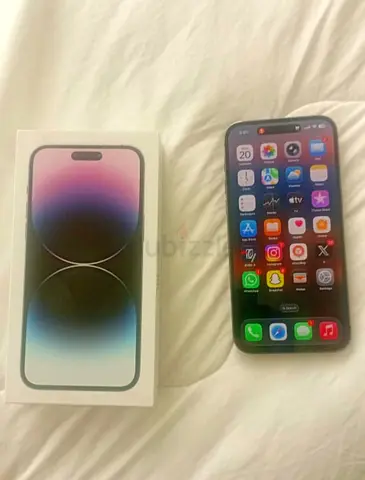 iPhone 14 Pro Max 128GB Deep Purple – Excellent Condition + Box