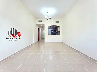 MONTHLY PAYMENTS - 12 CHEQUES - READY TO MOVE - SPACIOUS 1BHK WITH BALCONY RENT 44K - FAMILY BUILDI