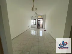 Two bedrooms and a living room for rent in Al Butina. Spacious area with a balcony and two bathrooms