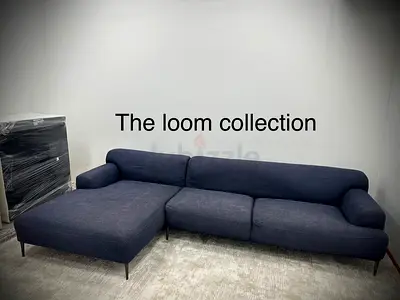As perfect condition the loom collection lshape sofa