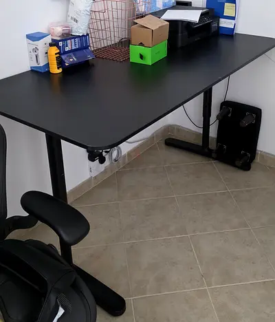Height Adjustable Desk Ikea Bekant 160x80 cm