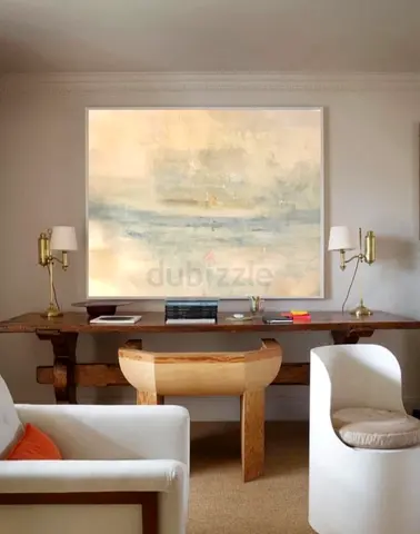 Art, original handmade painting The Silent tide 120x 80cm