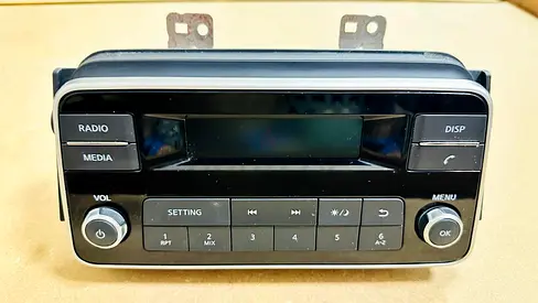 Used car radio/CD head unit - standard OEM stereo (single DIN)