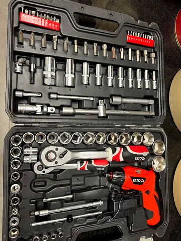 YATO socket tool set as new